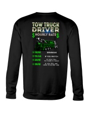 Tow Truck Driver Hourly Rate Heavy Crewneck Sweatshirt thumbnail