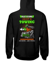 TOWING AND 3 PEOPLE - HIS Hooded Sweatshirt thumbnail