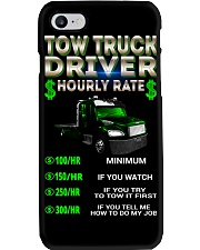 Tow Truck Driver Hourly Rate Rollback Phone Case thumbnail