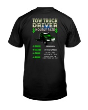 Tow Truck Driver Hourly Rate Rollback Classic T-Shirt thumbnail
