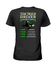 Tow Truck Driver Hourly Rate Rollback Ladies T-Shirt thumbnail