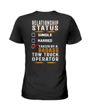 Relationship Status - Rollback Tow Truck Ladies T-Shirt tile