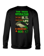 TOW TRUCK OPERATOR BREAKFAST AND SEX FLATBED Crewneck Sweatshirt thumbnail