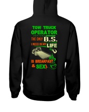 TOW TRUCK OPERATOR BREAKFAST AND SEX FLATBED Hooded Sweatshirt thumbnail