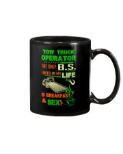 TOW TRUCK OPERATOR BREAKFAST AND SEX FLATBED Mug thumbnail