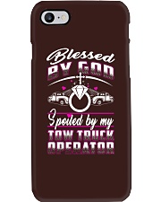 BLESSED AND SPOILED TOW TRUCK OPERATOR Phone Case thumbnail