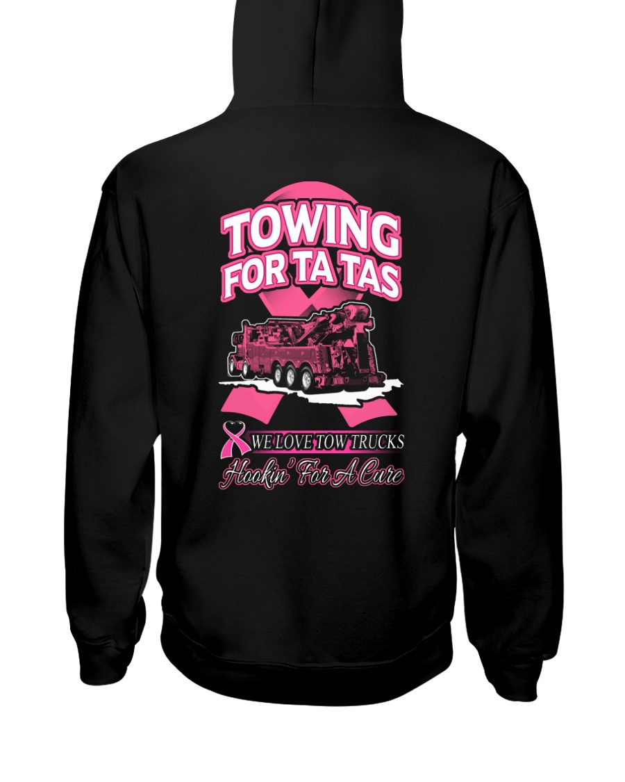 Towing For Ta Tas Heavy Hooded Sweatshirt