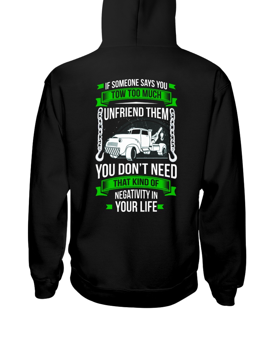 DAY WITHOUT TOWING Hooded Sweatshirt