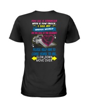 My Whole World In a Tow Truck Ladies T-Shirt thumbnail