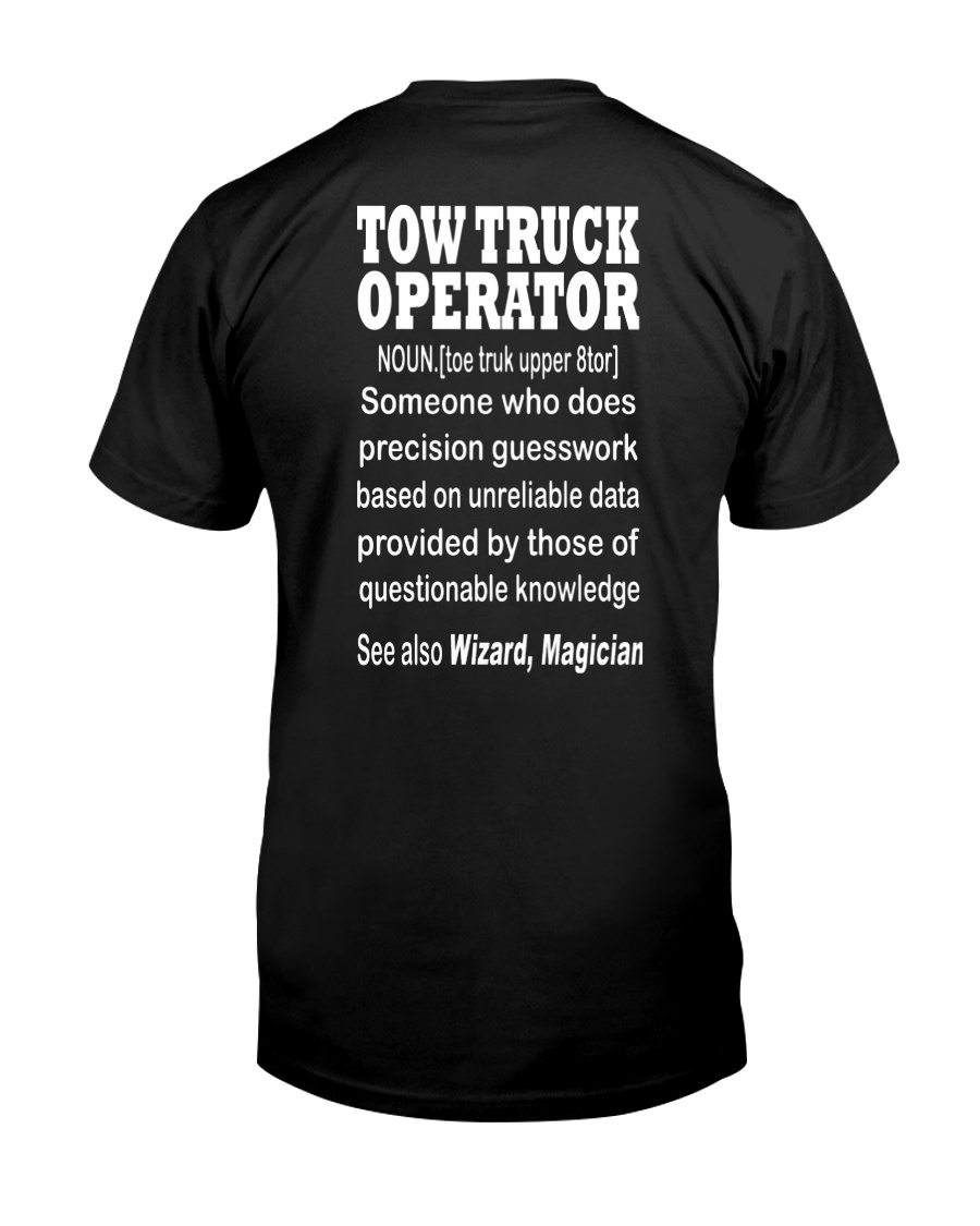 TOW TRUCK OPERATOR WIZARD Classic T-Shirt