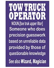 TOW TRUCK OPERATOR WIZARD 24x36 Poster thumbnail