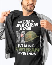 My time in uniform is over Classic T-Shirt apparel-classic-tshirt-lifestyle-front-93