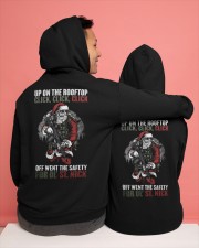 christmas - stanta's out on patrol for 2021 Hooded Sweatshirt apparel-hooded-sweatshirt-lifestyle-back-134