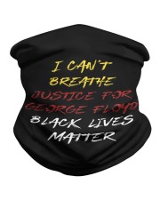 I Can't Breathe Justice for George Floyd Neck Gaiter thumbnail