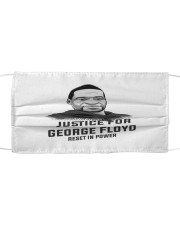 Rest In Power JUSTICE GEORGE FLOYD Cloth face mask thumbnail