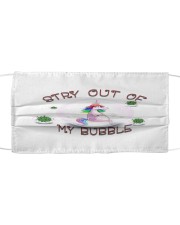 Stay Out Of My Bubble Unicorn Mask Cloth face mask thumbnail