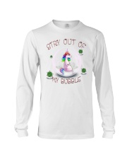 Stay Out Of My Bubble Unicorn T shirt Long Sleeve Tee thumbnail
