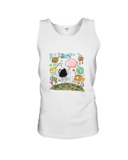 Spaceman Chilling Unisex Tank thumbnail