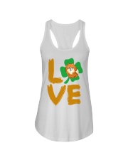 Happy Pomeranian StPatricks day Ladies Flowy Tank thumbnail