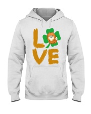 Happy Pomeranian StPatricks day Hooded Sweatshirt thumbnail