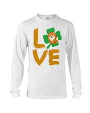 Happy Pomeranian StPatricks day Long Sleeve Tee thumbnail