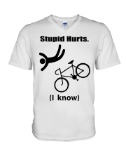 Cycle - Stupid Hurts V-Neck T-Shirt thumbnail