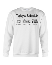 Canoeing - Today's Schedule Crewneck Sweatshirt thumbnail