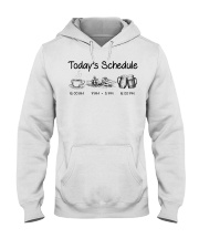 Canoeing - Today's Schedule Hooded Sweatshirt thumbnail