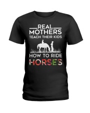 Horse - Real Mothers Ladies T-Shirt tile