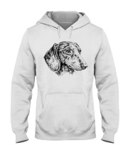 dachshund beauty Hooded Sweatshirt front