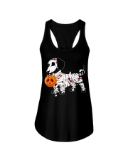 Dachshund - Halloween - Mummies Ladies Flowy Tank tile