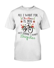 Cycle - Merry Christmas - All I Want Classic T-Shirt thumbnail