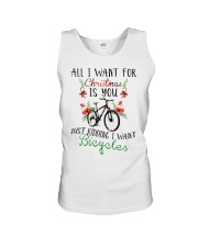 Cycle - Merry Christmas - All I Want Unisex Tank thumbnail