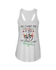 Cycle - Merry Christmas - All I Want Ladies Flowy Tank thumbnail