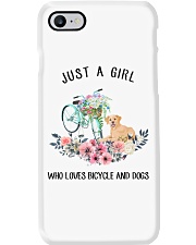Cycle - Just A Girl Who Loves Bicycle And Dogs Phone Case thumbnail