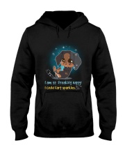 Dachshund - I Am So Freaking Happy Hooded Sweatshirt thumbnail