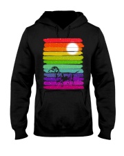 Dachshund - Color Hooded Sweatshirt tile