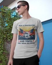 Firefighter You'll Feel Warm Over Classic T-Shirt apparel-classic-tshirt-lifestyle-17