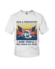 Firefighter You'll Feel Warm Over Youth T-Shirt thumbnail