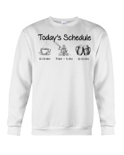 Kayaking - Today's Schedule Crewneck Sweatshirt thumbnail