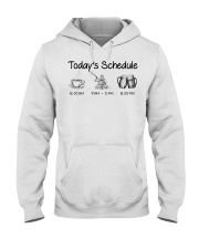 Kayaking - Today's Schedule Hooded Sweatshirt thumbnail
