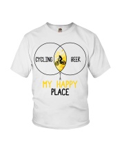 Cycle - Cycling And Beer Youth T-Shirt thumbnail