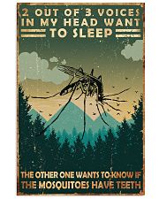 Camping 2 Out Of 3 Voices 11x17 Poster front