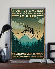 Camping 2 Out Of 3 Voices 11x17 Poster lifestyle-poster-2