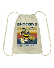 Hockey Tequila Ice Hockey Drawstring Bag thumbnail