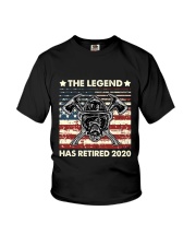 Father's Day Firefighter Legend Dad Youth T-Shirt thumbnail