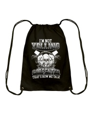 Carpenter - I'm Not Yelling Drawstring Bag tile