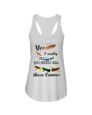 Canoeing - I Really Do Need All These Canoes Ladies Flowy Tank thumbnail