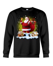 Dachshund - Merry Christmas - Gift Santa Crewneck Sweatshirt tile