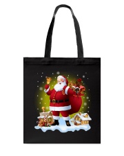 Dachshund - Merry Christmas - Gift Santa Tote Bag tile